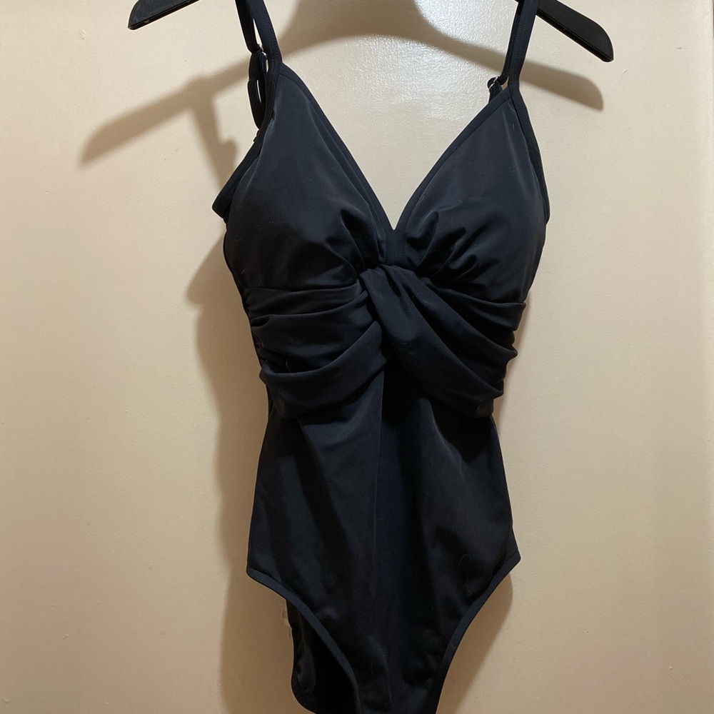 “Jantzen Classic” Black one Piece swim Suit
